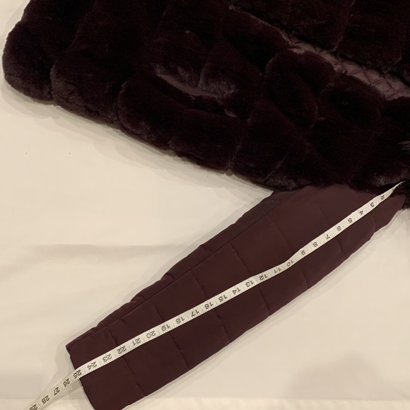 VIA SPIGA Faux Fur & Quilted Winter Coat - Picture 4 of 5